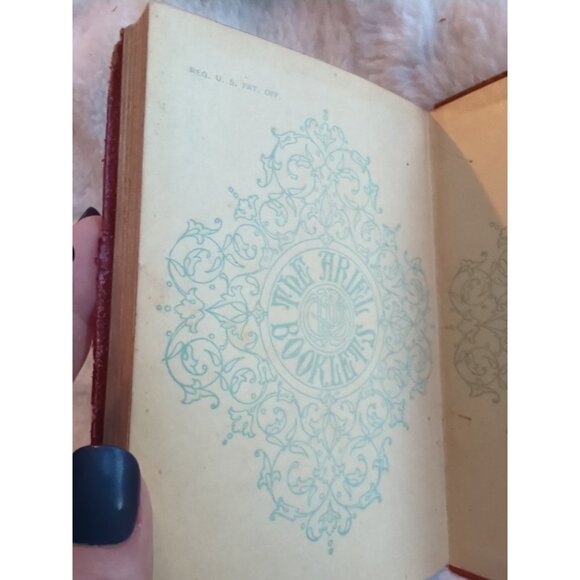 Enoch Arden And Maud Alfred Lord Tennyson Red Leather Putnams Sons Ariel Booklet - Picture 13 of 15